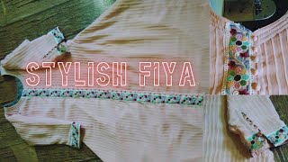 newdeshingairline kurtapakistaniwith bundistylish fiya [upl. by Nrubyar]