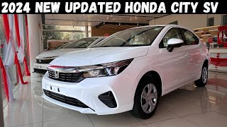 All new Honda City SV Base model 2024 ₹1182 lakh  Honda city sv base model review hindi [upl. by Ulita186]