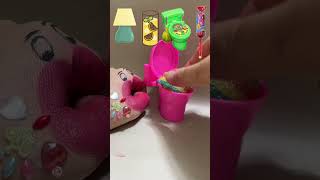 Food childhood lollipop 🍭 ASMR Eating show snacks candy satisfying mukbang toys food asmr [upl. by Eilliw]