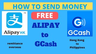 Send Money Alipay to Gcash  No service Charge  Free Cash in to Gcash [upl. by Tomasz]