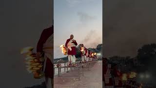 Live Aarti Triveni Ghat Rishikesh maaganga travel ganga gangaaartirishikesh ganges rishikesh [upl. by Maribeth782]