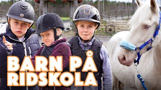 BARN PÅ RIDSKOLA [upl. by Oran]