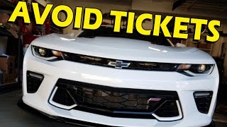 Front License Plate Holders A Review of Options  20162024 Camaro SS LT 1LE ZL1 [upl. by Kalmick]