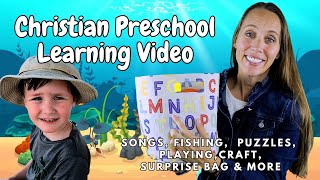 CHRISTIAN STORY TIME amp SONGS FOR CHILDREN  Ms Rachel Inspired Christian Learning  First Words [upl. by Ecitsuj]