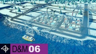 Starting a Ferry and Bus Network  Unmodded Cities Skylines – Design and Manage Part 6 [upl. by Uhayile480]