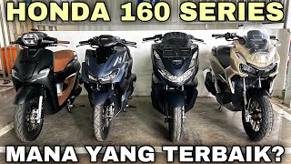 STYLO 160 VS VARIO 160 VS PCX 160 VS ADV 160 [upl. by Wilsey]