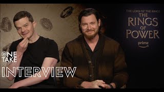 The Rings of Power Season 2  Interview With Benjamin Walker amp Robert Aramayo [upl. by Etirugram]