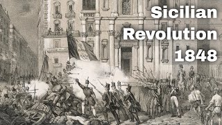 12th January 1848 The first of the Revolutions of 1848 begins in Palermo on the island of Sicily [upl. by Nortna]