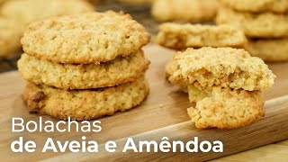 Bolachas de Aveia e Amêndoa  Ideia para o Dia da Mãe 💕 [upl. by Lrat]