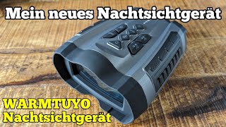 WARMTUYO Nachtsichtgerät mit 4K Videoaufnahme und Bilder  Mein neues Nachtsichtgerät [upl. by Talich]