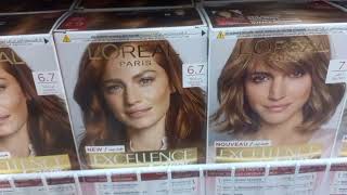 loreal excellence hair color shade card [upl. by Byrne]