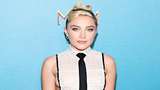 Florence Pugh is resembling Princess Diana with amixie hairstyle [upl. by Inge879]