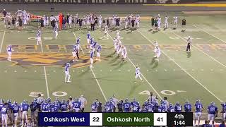 West vs North Varsity Football [upl. by Parke198]