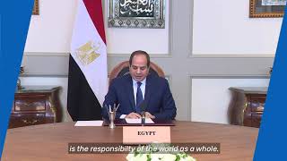 GVS2020–42  HE Abdel Fattah el Sisi President of Egypt [upl. by Lizette]