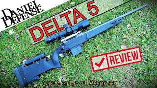 Daniel Defense DELTA 5 Review Custom Accuracy at a Production price [upl. by Riesman]