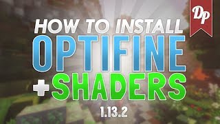 How To Download OPTIFINE and Install SHADERS for Minecraft 1132  Minecraft Tutorial [upl. by Yvad780]