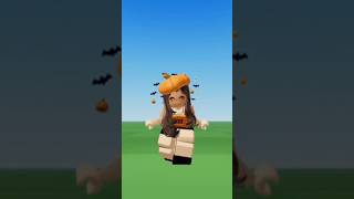 Roblox Halloween outfit transition 🍁🧡roblox halloween robloxedit [upl. by Brnaby756]