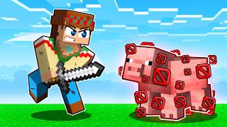 ¡Minecraft PERO NO podemos MATAR 😩🚫💀 SILVIOGAMER MINECRAFT PERO [upl. by Epp]