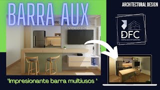 La Mejor Barra auxiliar para un apartamento pequeño [upl. by Millford]