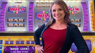 17 Million Wheel of Fortune Slot Machine Lets Get It Buffalo Jackpot [upl. by Ralli736]