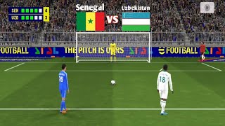 👉Senegal vs Uzbekistan penalty kick  Uzbekistan vs Senegal Highlight [upl. by Nnyltiak]