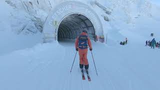 Gletscherskigebiet Sölden Ende Oktober [upl. by Pejsach]