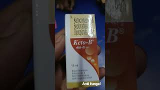 The keto b lotion is use of anti fungal [upl. by Ybbor]