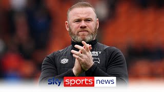 Wayne Rooney quits as Derby County boss [upl. by Teryl295]