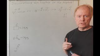 Diazomethane Nucleophilic or electrophilic  Insights in Advanced Organic Chemistry 2 [upl. by Notniuq]