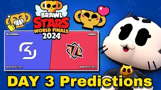 Day 3 Predictions of Brawl Stars Championship 2024 100 Easy Win [upl. by Uhn791]