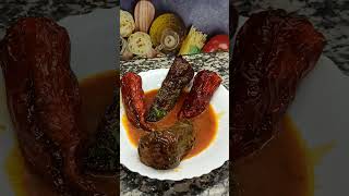 shorts الفلفل المحشي بالكفتة food piment الفلفل foryou piment farci au kefta [upl. by Animar]