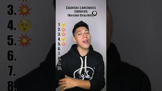 Cuantas canciones te sabes Versión Stray Kids 💥 straykids cuantascancionestesabes [upl. by Rouvin]