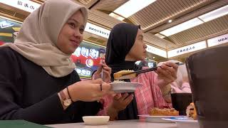 makan with delvina [upl. by Sandell]