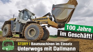 Dallmann Straßen und Tiefbau  Teil 1  Baustellen  Baumaschinen im Einsatz [upl. by Cristina324]