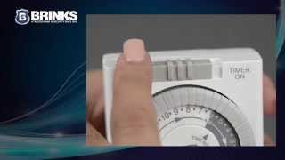 BRINKS Analog Timer Instructions [upl. by Susann]