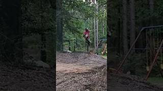 Crf110 Suspension Test BackyardPitbikeTrack dirtbike pitbike [upl. by Idhem]