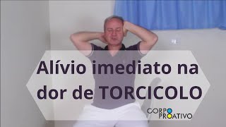 Alívio imediato na dor de TORCICOLO [upl. by Nymsaj222]