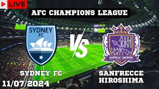 Sydney FC VS Sanfrecce Hiroshima Live Match Today Score En Vivo AFC Champions League 2024 [upl. by Kcyred]