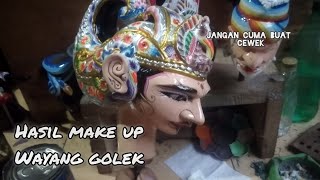 hasil make up wayang golek [upl. by Weyermann]