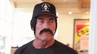 Schwarzenegger goes undercover as fitness expert [upl. by Wollis]