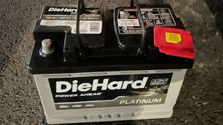 Testing a DieHard Platinum AGM Battery on a Chevrolet Silverado 1500 using the Topdon AB101 [upl. by Asaret]