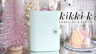 NEW Kikki K Planner Unboxing amp Set Up  Charmaine Dulak [upl. by Tsiuqram570]