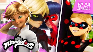 MIRACULOUS  🐞 ANTIBUG 🐾  FULL EPISODE ▶️ Season 1 Episode 24 [upl. by Dorman]