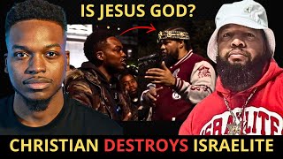 Christian DEMOLISHES Israelite In EPIC One on One Debate Mic Drop Rebuttal [upl. by Pegg]