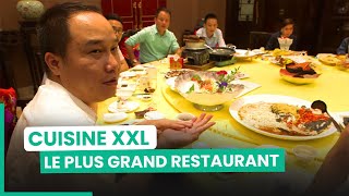 Chine  300 chefs cuisiniers dans le plus grand restaurant du monde  750GTV [upl. by Nnaycnan]