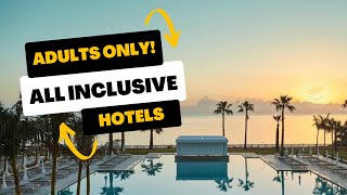 🏝️ TOP 5 ADULTS ONLY AllInclusive Cyprus Resorts 2022 [upl. by Yrahcaz346]