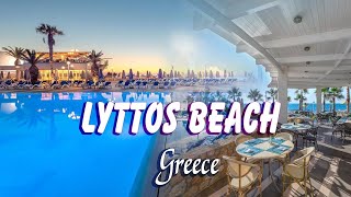 Lyttos Beach Hotel Crete amp Aquarium A FamilyFriendly Resort with an Exciting Water Park [upl. by Ahel]