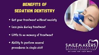 Sedation dentistry SmilemakersPerumbakkam [upl. by Baniaz580]