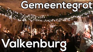 Kerstmarkt in Gemeentegrot Valkenburg [upl. by Airasor871]