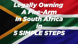 Getting a Gun Licence in South Africa 5 Easy Steps [upl. by Lavicrep]